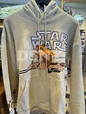 2024 Disney Parks Star Wars Artisit Series Ewok Beige Pullover Hoodie Adult XL picture