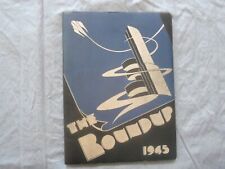 1945 THE ROUNDUP GREAT FALLS HIGH SCHOOL YEARBOOK - GREAT FALLS, MT - YB 3378 picture