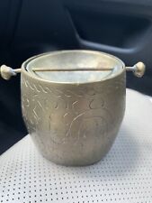 Vintage Chinese Brass tipping Ashtray with Chinese Dragon decoration picture