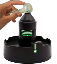 Vaccuum Ashtray Bowl Sucker- Electronic Suction USB Rechargeable Green LED Li... picture