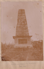 12x16.5 Indochina TONKIN Franco-Chinese War Monument Battle Hoa-Moc c.1890 picture