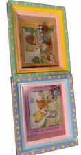 Collectible Set of 2 Precious Moments 1999 3D Shadow Box Pictures By Enseco picture
