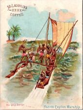 McLaughlin's Coffee Native Ceylon Warship War Ship Series A HPV1 picture
