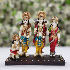 Ramdarbar Statue Lord Ram Family Idol Ram Darbar Figurine Hindu God Goddess Gift picture