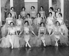 1926 Washington DC Debutante Costume Ball, Flapper Leggy 8x10 Repro Photo picture