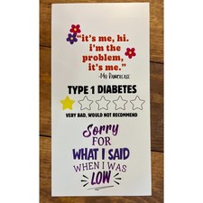 Type 1 Diabetes- Funny Stickers picture