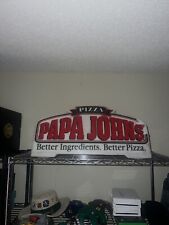 papa johns car topper with Wires And Bulb NOT TESTED picture
