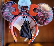 New Disney Parks Cars Lightning McQueen Light Up Glow Mickey Ears Headband 2023 picture