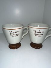 2 Vintage Perkins Pancake House Vintage Coffee Mug. See Pictures picture