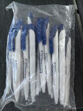 Lot of 25 COMBUNOX (OXYCODONE) Pharmaceutical Rep blue/white PENS New in bag picture