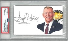 Gene Kranz Signed Cut Signature PSA/DNA Apollo 13 Flight Director NASA picture