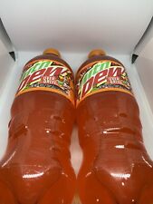 New Mountain Dew Overdrive bottles X2 LTO Exclusive citrus punch 20z. In Hand picture