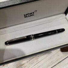 Montblanc Meisterstuck 163 Black and PLATINUM Rollerball Pen Germany - Authentic picture