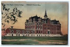 1918 Park Region Luther College Scene Fergus Falls Minnesota MN Posted Postcard picture