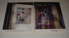 1990 Contel Communications Satellites Ad - reproducing the written word picture