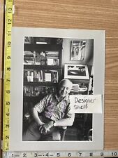 Andre' Kertesz Photographer Seated In Study Book Photograph picture