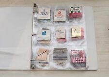 Notebook Of 18 Vintage Match Books picture