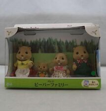 Sylvanian Families Beaver Family  Out Of Print Dolls From Japan picture
