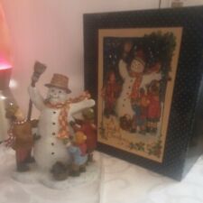 Vintage Lang & Wise Sams Snowman 6