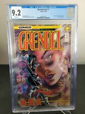 GRENDEL #1 CGC 9.2 GRADED 1986 COMICO COMICS 1ST APPEARANCE OF CHRISTINE SPAR  picture