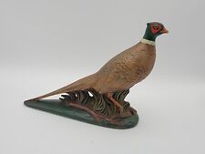 Vintage Hand Painted Ceramic Ring Neck Pheasant  Artist Signed picture
