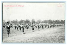 1910 Silent Manual Infantry Exclusive Pub Army Highland Park Illinois Postcard picture