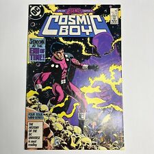 Cosmic Boy #4 • Steve Lightle Cover (DC 1986) 1st Solo Title Legends Spin-Off picture