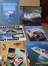 6 Boating Brochures/Catalogs; Grady-White Boats 1989, Glastron 79, Sylvan 1981 + picture