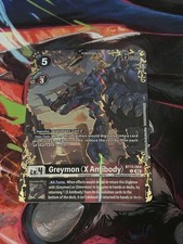 Bandai Digimon Card Game Greymon (X Antibody) BT11-064 SR Holo ENG picture