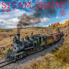 Ziga Media,  Steam Trains 2024 Wall Calendar picture
