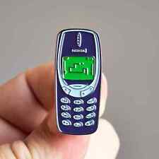 Nokia Brick Vintage Cell Phone Enamel Pin picture