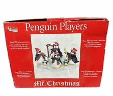 Mr. Christmas Penguin Players Animated Musical Decoration Plays 50 Songs New picture