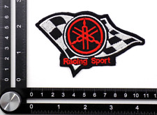 YAMAHA RACING SPORT EMBROIDERED PATCH IRON/SEW ON ~4-1/8