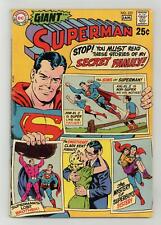 Superman #222 VG+ 4.5 1969 picture