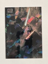 2025 Star Wars Chrome Galaxy - The Confrontation - #44/150 - Atomic - NM picture