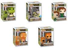 Funko POP Dreamworks 30th - Shrek, Donkey, Fiona, Puss in Boots, Gingy SET of 5 picture