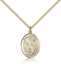 Saint James The Greater Medal For Women - Gold Filled Necklace On 18 Chain -... picture