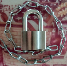 CR Sargent & Greenleaf High Security Environmental Padlock ~ No Key picture