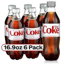 Diet Coke Bottles, 16.9 fl oz, 6 Pack Pack of 2 Total 12 Fast Shipping picture