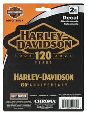 Harley-Davidson® 120th Anniversary Collection Logo Stick-On Decals picture