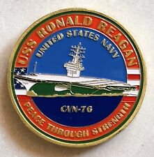 US NAVY - USS RONALD REAGAN - CVN-76 Challenge Coin  picture