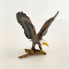 Schleich LANDING BALD EAGLE Wings Spread Retired Animal figure 2010 picture