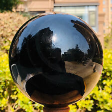 1990g Natural Silver Obsidian Quartz Crystal Ball Sphere Healing HH349 picture