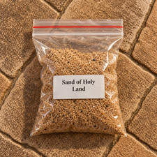 Jerusalem Holy Land Sand 200g Blessed Biblical Earth Christian Souvenir Israel picture