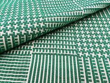 Gaston y Daniela Green Plaid Check Weave Uphol Fabric - Blixen / Verde 4.25 yds picture