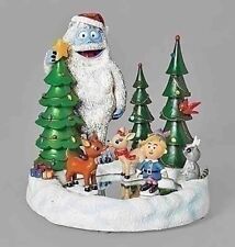 RUDOLPH AND ABOMINABLE SNOWMAN LIGHTED, ANIMATED AND MUSICAL ICE SKATING POND picture