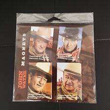 Set of 4 JOHN WAYNE 2X3 FRIDGE MAGNET ACTOR MOVIE WESTERN Collectable Noverty picture