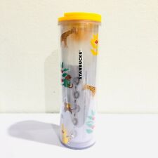 STARBUCKS Tumbler 16 oz Cold Cup Scatter Savannah Animals picture