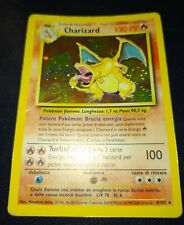 Pokemon Charizard 4/102 Holo Base Set Rare Italian No PSA picture