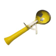 Vintage Bonny Products NY Yellow Mechanical  Ice Cream Scoop USA picture